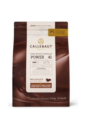 Callebaut Power 841 Sütlü Drop Çikolata 2,5 Kg