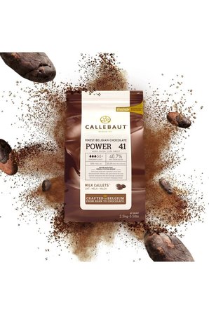 Callebaut Power 841 Sütlü Drop Çikolata 2,5 Kg
