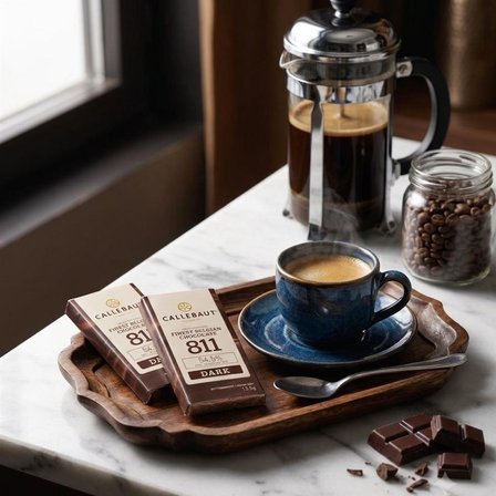 Callebaut Napoliten Sunum Çikolatası 2'li Set Bitter & Sütlü