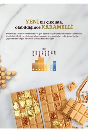 Callebaut Gold Karamel Damla Kuvertür Çikolata 400 gr