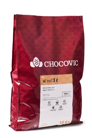 Chocovic Sütlü Pul Kuvertür 10 Kg