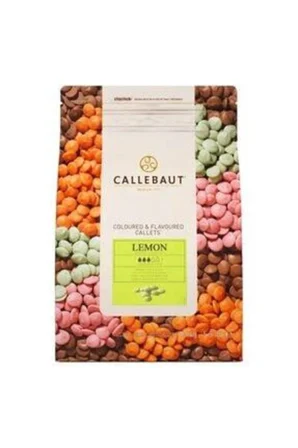 Callebaut Limonlu Sütlü Damla Kuvertür Çikolata 2.5 Kg