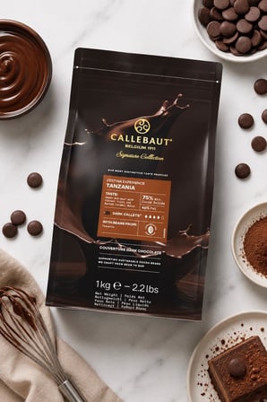 Callebaut Signature Collection Zestina Tanzania Bitter Çikolata 1 Kg