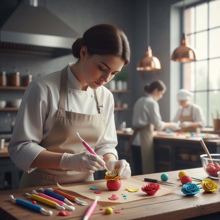 Marzipan & Şeker Hamuru Şekillendirme Seti 10’lu – 20 Farklı Uçlu Pasta Dekorasyon Çubukları