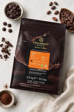 Callebaut Signature Collection Zestina Peru Bitter Çikolata 2,5 Kg
