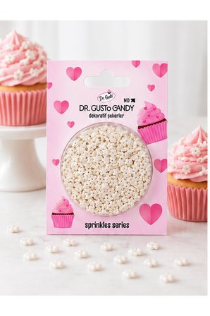 Dr. Gusto Star Yıldız Sedef Pasta Süsleme Şekeri
