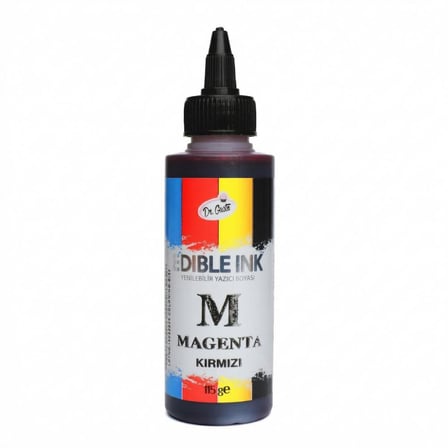 Yenilebilir Yazıcı Gıda Mürekkebi Magenta (Kırmızı) 115 ML – Pasta Baskı ve Gıda Yazıcı Mürekkebi
