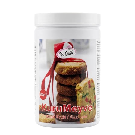 Karışık Kuru Meyve 200 GR – Koruyucu İçermez | Portakal, Limon, İncir, Ayva
