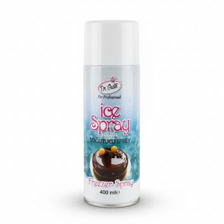Soğutucu Sprey 400 ml – Profesyonel Pastacılıkta Hızlı Soğutma ve Sabitleme Çözümü