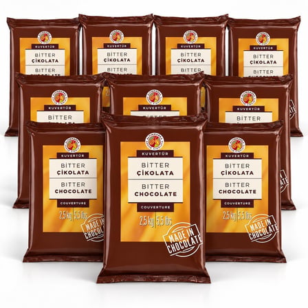 Altınmarka Bitter Kuvertür Çikolata 2,5 Kg x 10 Adet