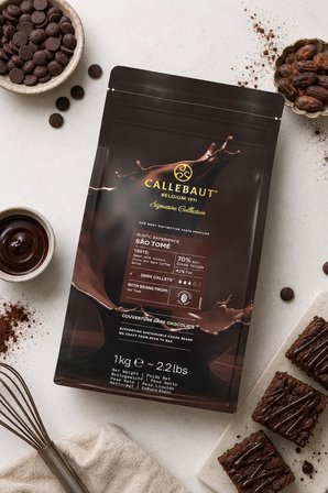 Callebaut Signature Collection Rustic São Tomé Bitter Çikolata 1 Kg