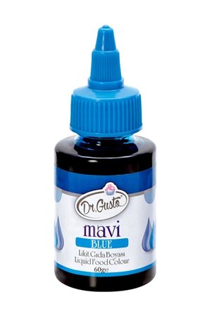 Gusto Su Bazlı Sıvı 60gr-Mavi