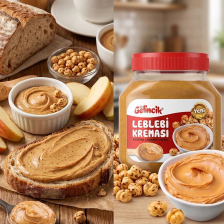 Gelincik Leblebi Kreması 650 gr Doğal Geleneksel Katkısız