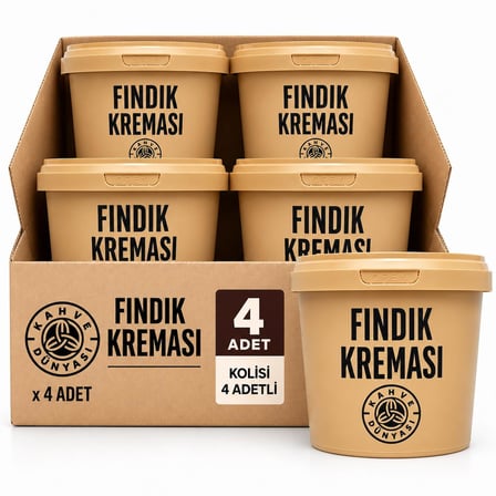Altınmarka Kahve Dünyası Fındık Kreması 2,5 Kg x 4 Adet