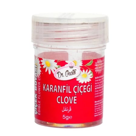 Karanfil Çiçeği Yenilebilir Şeker Hamuru Figür Ve Çiçek Boyası 5 Gr