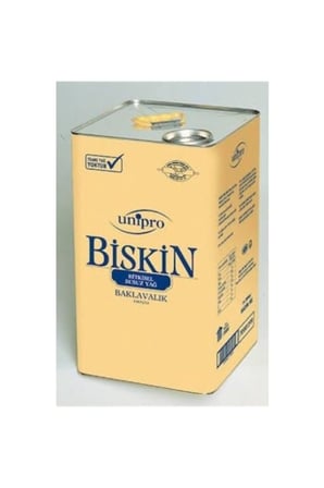 Biskin Baklavalık Sade 18 Lt
