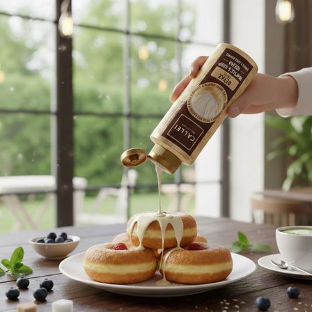 Callei Beyaz Waffle & Krema Sos 300 gr
