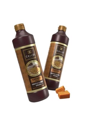 Callei Waffle & Krep Krem Sos Seti (Antep Fıstıklı, Beyaz, Sütlü) 1 Kg