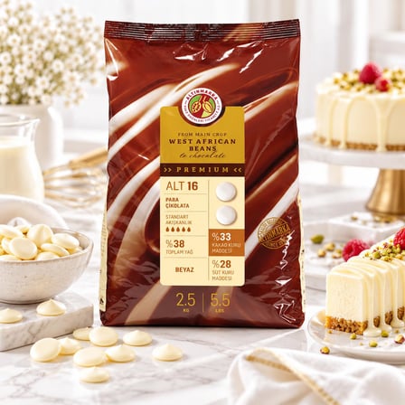 Altınmarka Beyaz Mini Para Çikolata 2,5 Kg
