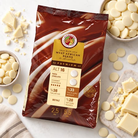 Altınmarka Beyaz Mini Para Çikolata 2,5 Kg