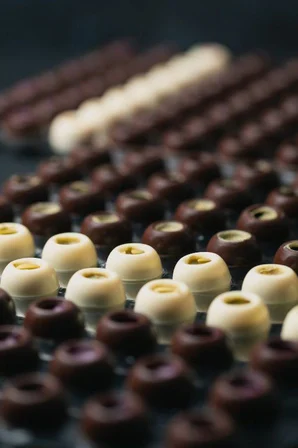 Callebaut Sütlü Çikolatalı Trüf Oluklu Bilye 1,36 Kg