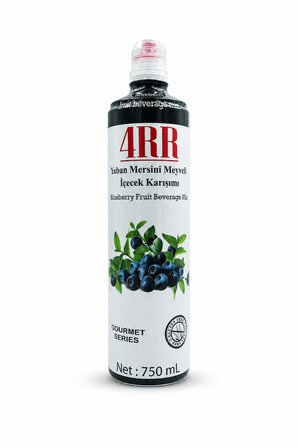 4RR Yaban Mersini Meyveli İçecek Karışımı 750 ml
