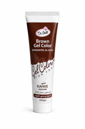 Dr. Gusto Kahverengi Jel Gıda Boyası 100 Gr