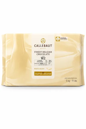 Callebaut W2 Beyaz Blok Çikolata 5 Kg