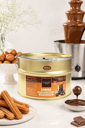 Callei Sütlü Şelale Fondü Churro Çikolatası 10 Kg