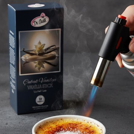 10’Lu Çubuk Vanilya Vakumlu Paket – Doğal Aromalı Vanilya Çubuğu