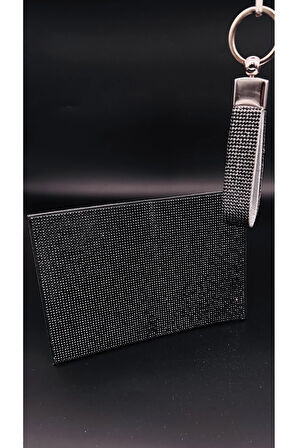 Siyah Taşlı Ruhsat ve Anahtarlık