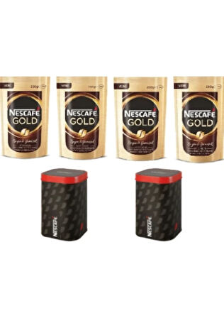  Gold 200 Gr*4 +2 Teneke Kutu 1 Nescafe Gold 200 Gr*4 +2 Teneke Kutu