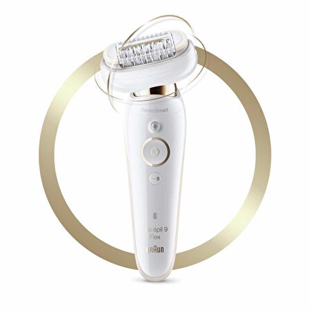 Braun Silk-epil 9 Flex 9001 Seyahat Çantası + Epilasyon Aleti