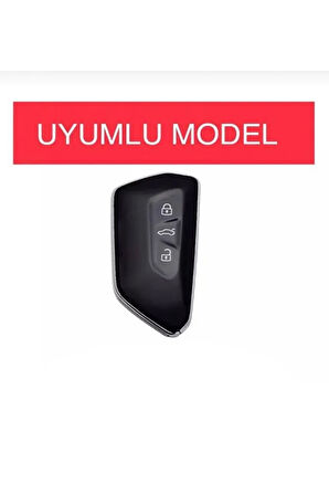 Seat Leon Ve Fr Mk4 2021 Model Gri Renk Silikon Anahtar Koruma Kılıf 2.resime Bakınız