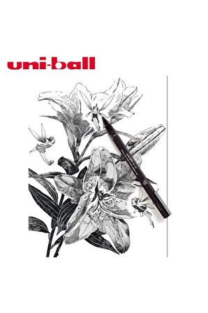 -ball Pin Fine Line Teknik Çizim Kalemi 0.1 Mm Siyah