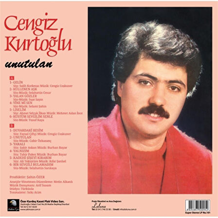 Cengiz Kurtoğlu Unutulan - Plak