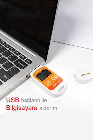 Elitech Plus Sıcaklık Kayıt Cihazı Datalogger Otomatik Pdf RC-5+  thr379