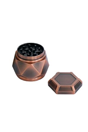 VIP-ELM-ROSE  PREMIUM GRINDER 63mm 5 Kat Herbal Baharat Öğütücü Parçalayıcı