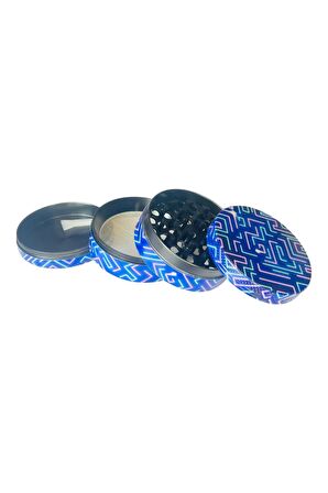 3D-11-63M GRINDER 4 Kat Tutun Baharat Öğütücü Parçalayıcı Paslanmaz Mıknatıslı Gırgır