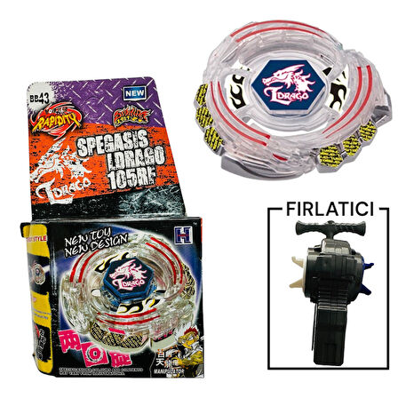 BEYBLADE BB43 Lightning L-Drago Metal Fusion Beybilet 4D System -15829-BEYBLADE EVRENI