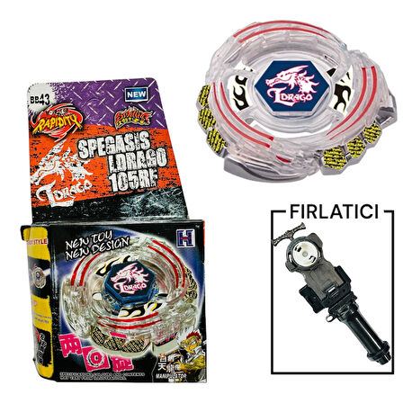 BEYBLADE BB43 Lightning L-Drago Metal Fusion Beybilet 4D System -15829T-BEYBLADE EVRENI