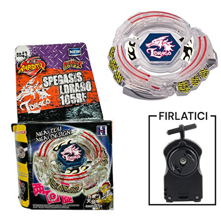 BEYBLADE BB43 Lightning L-Drago Metal Fusion Beybilet 4D System -15830-BEYBLADE EVRENI