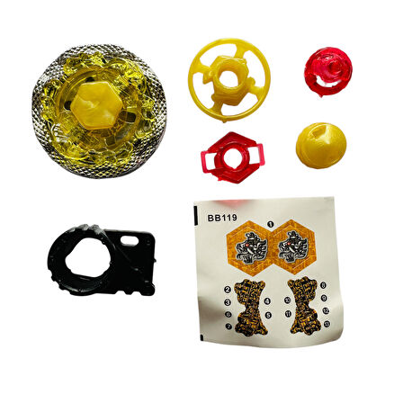 BEYBLADE BB119 Death Quetzalcoatl Metal Fusion Beybilet 4D System  -15829T-BEYBLADE EVRENI