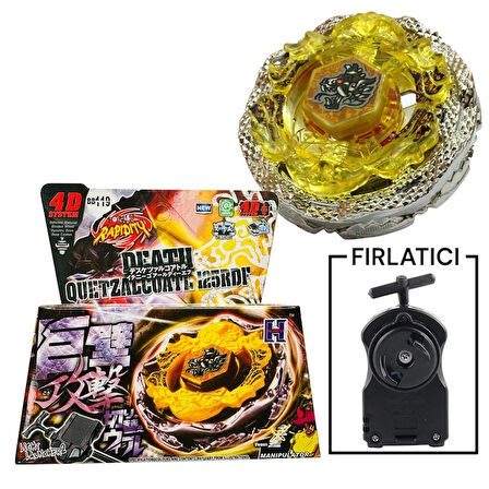 BEYBLADE BB119 Death Quetzalcoatl Metal Fusion Beybilet 4D System  -15830-BEYBLADE EVRENI