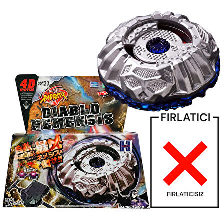 BEYBLADE BB120 Prototype Nemesis Metal Fusion Beybilet 4D System -FIRLATICISIZ-BEYBLADE EVRENI