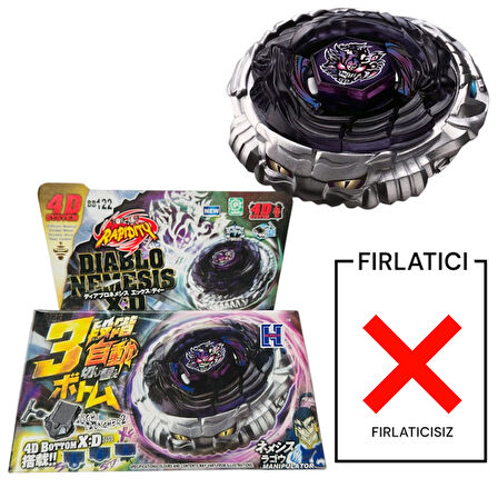 BEYBLADE BB122 Diablo Nemesis Metal Fusion Beybilet 4d System  -FIRLATICISIZ-BEYBLADE EVRENI