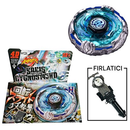 BEYBLADE BB124 System Kreis Cygnus  Metal Fusion Beybilet 4d System  -15829T-BEYBLADE EVRENI