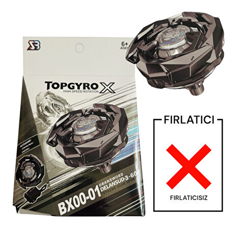 BEYBLADE XSERİSİ BX00-01 RAPIDITY METAL -FIRLATICISIZ-BEYBLADE EVRENI