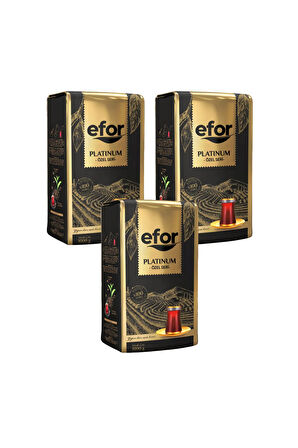 Platinum Çay 1 Kg 3lü Set - Yüksek Kaliteli Dökme Siyah Çay