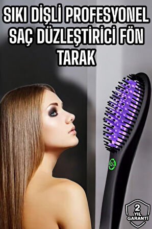Ev ve Profesyonel Kullanım İçin Fön Tarak